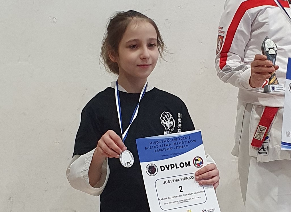 Medalowy akcent lubińskiego goju ryu