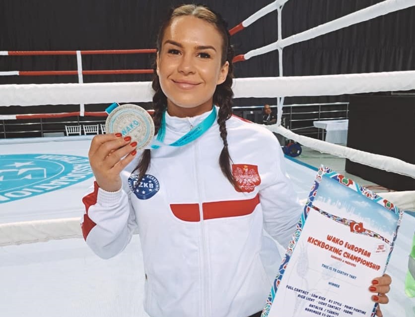 Ewa Kauch z medalem Mistrzostw Europy w Turcji