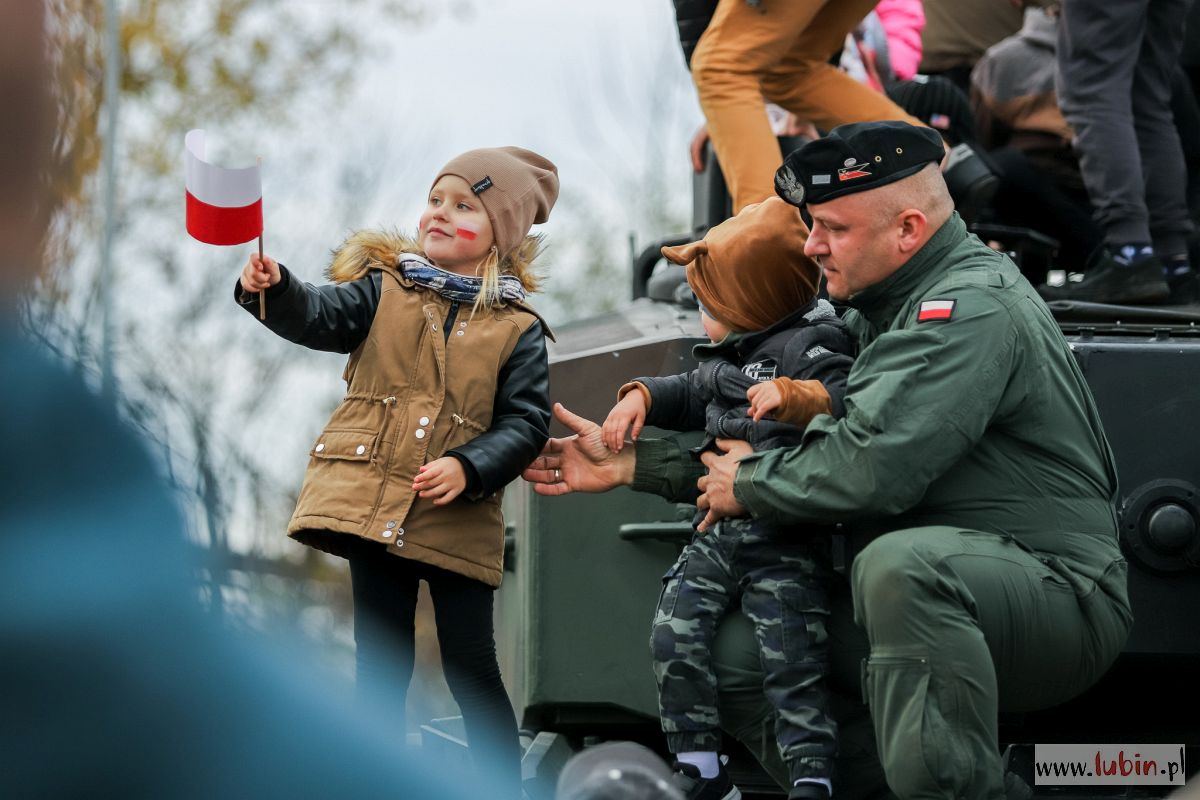 Święto Niepodległości świętujemy w Lubinie z żołnierzami