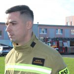 straż pożarna, Patryk Zdanowski, rzecznik PSP w Lubinie (1)