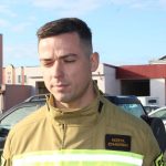 straż pożarna, Patryk Zdanowski, rzecznik PSP w Lubinie (4)