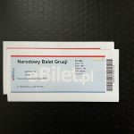 2 bilety na występ Narodowego Baletu Gruzji