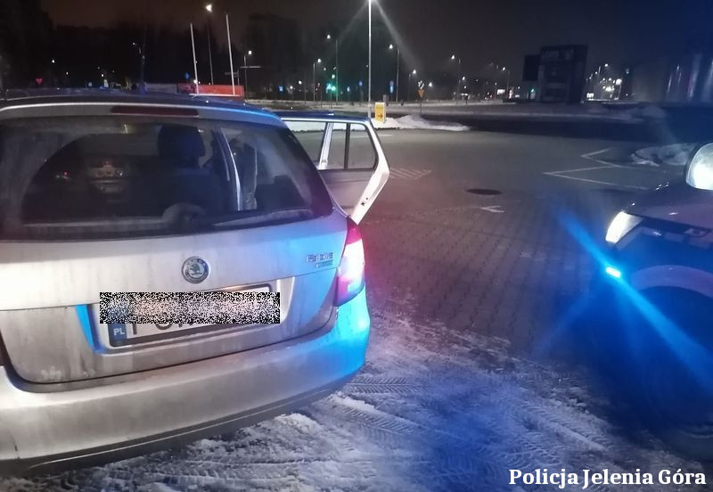 Ukradł auto w Lubinie, zatrzymali go w Jeleniej Górze