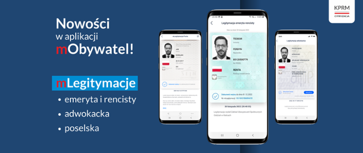 Aplikacja mObywatel poszerzona o trzy nowe funkcje