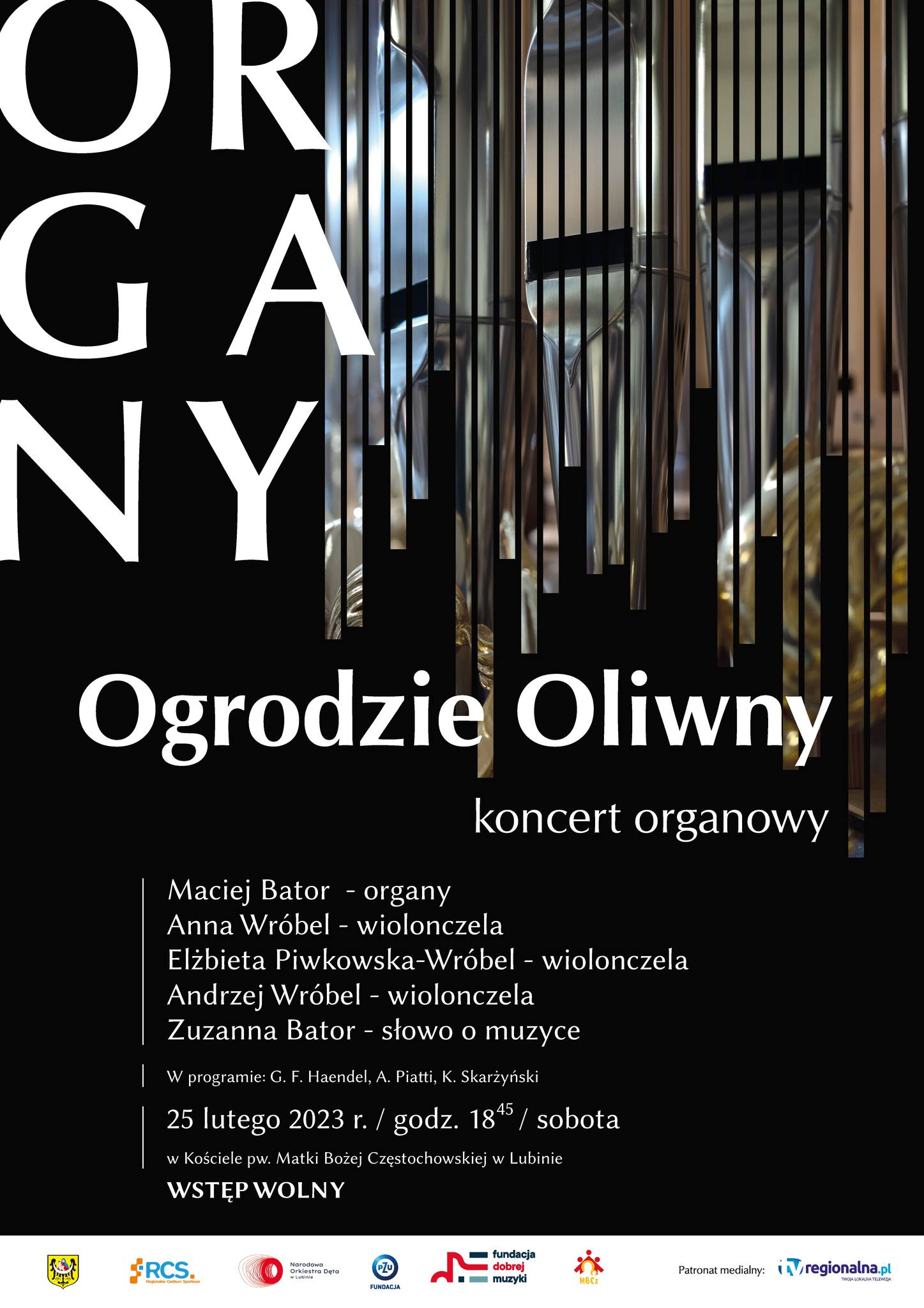 Koncert organowy już w sobotę