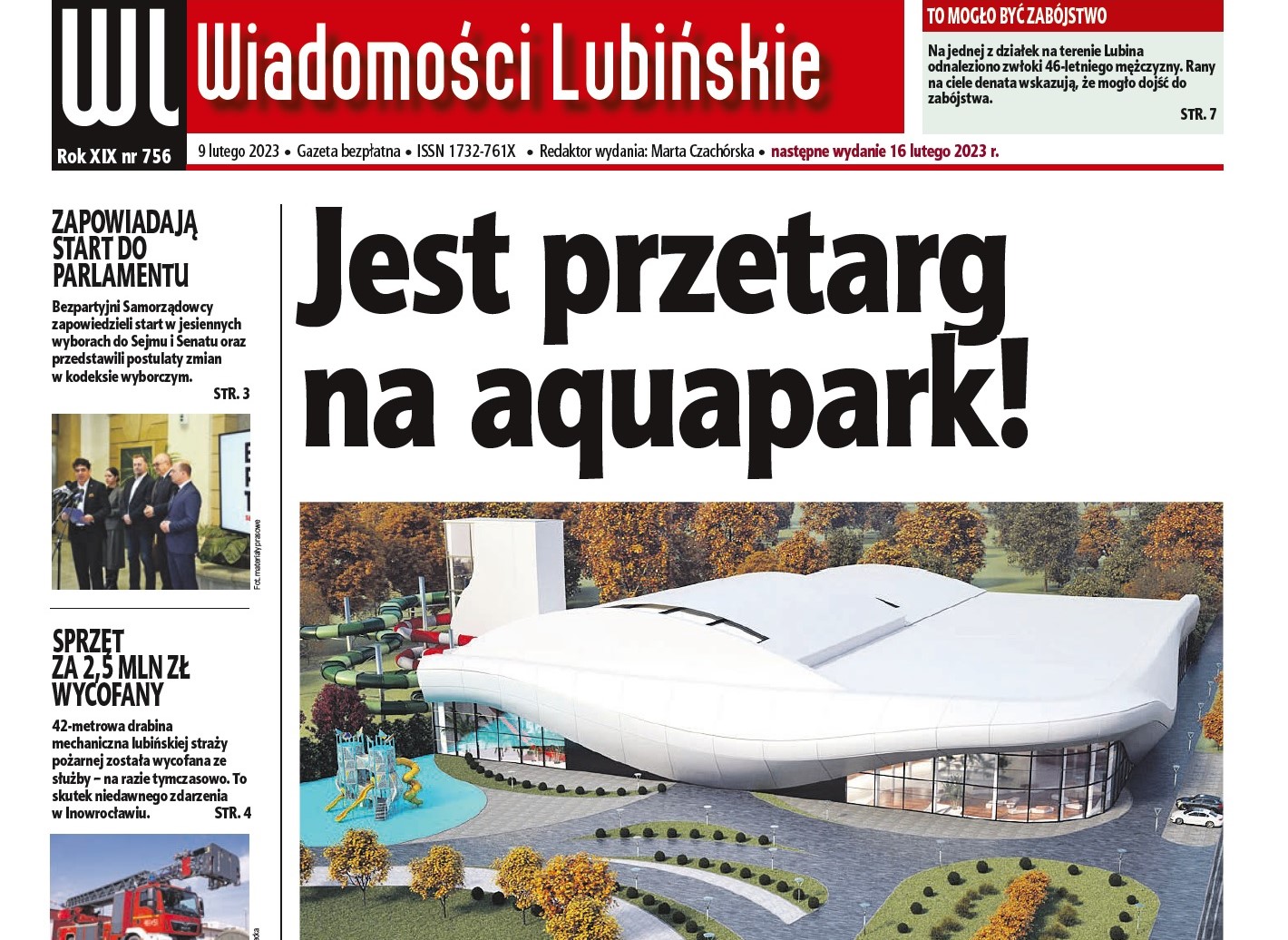 „Wiadomości Lubińskie” już jutro