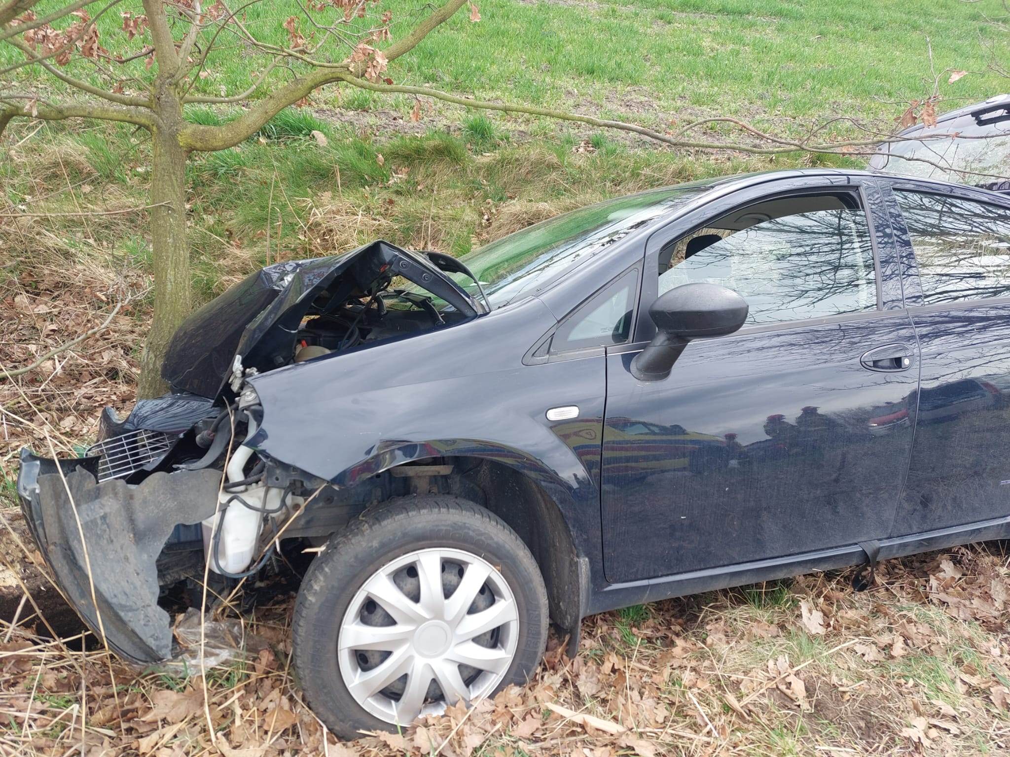 Nie potrafił wytłumaczyć, dlaczego wjechał do rowu