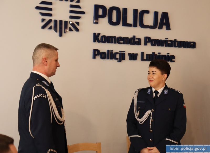 Zmiany kadrowe w lubińskiej policji