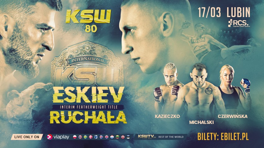 Robert Ruchała z nowym przeciwnikiem na KSW 80 w Lubinie!