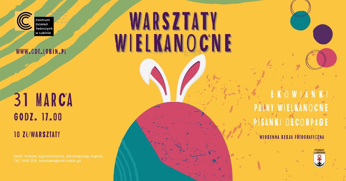 Wielkanocne warsztaty dla młodszych i starszych