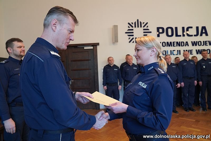 Lubińska policjantka doceniona