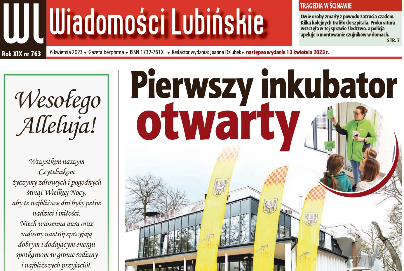 Sięgnij po jutrzejsze wydanie „Wiadomości Lubińskich”!