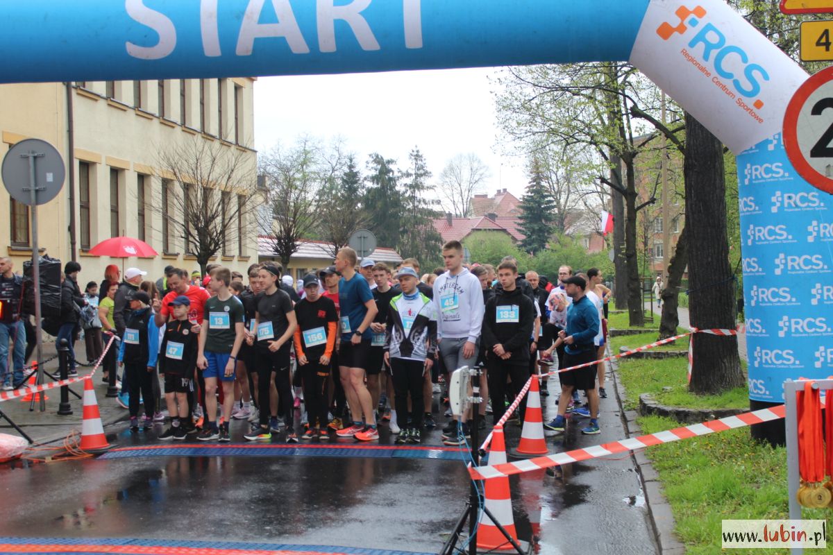 Ponad 180 osób pobiegło ulicami Lubina