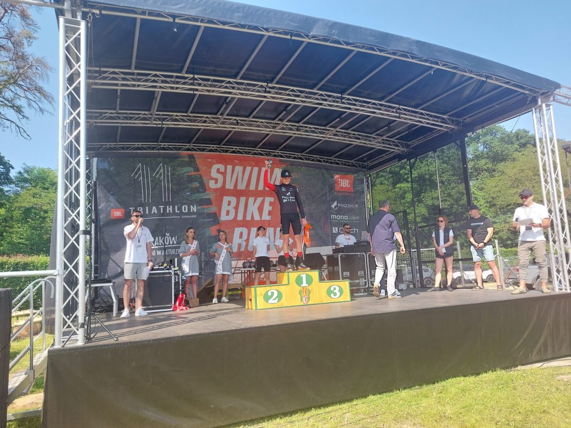 Złoto lubińskiego triathlonisty