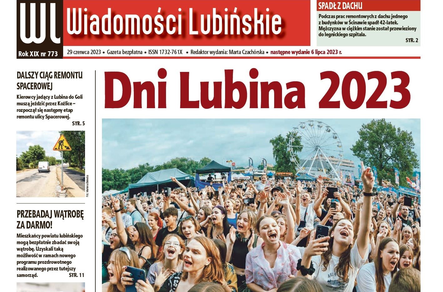 Nowy numer „Wiadomości Lubińskich”