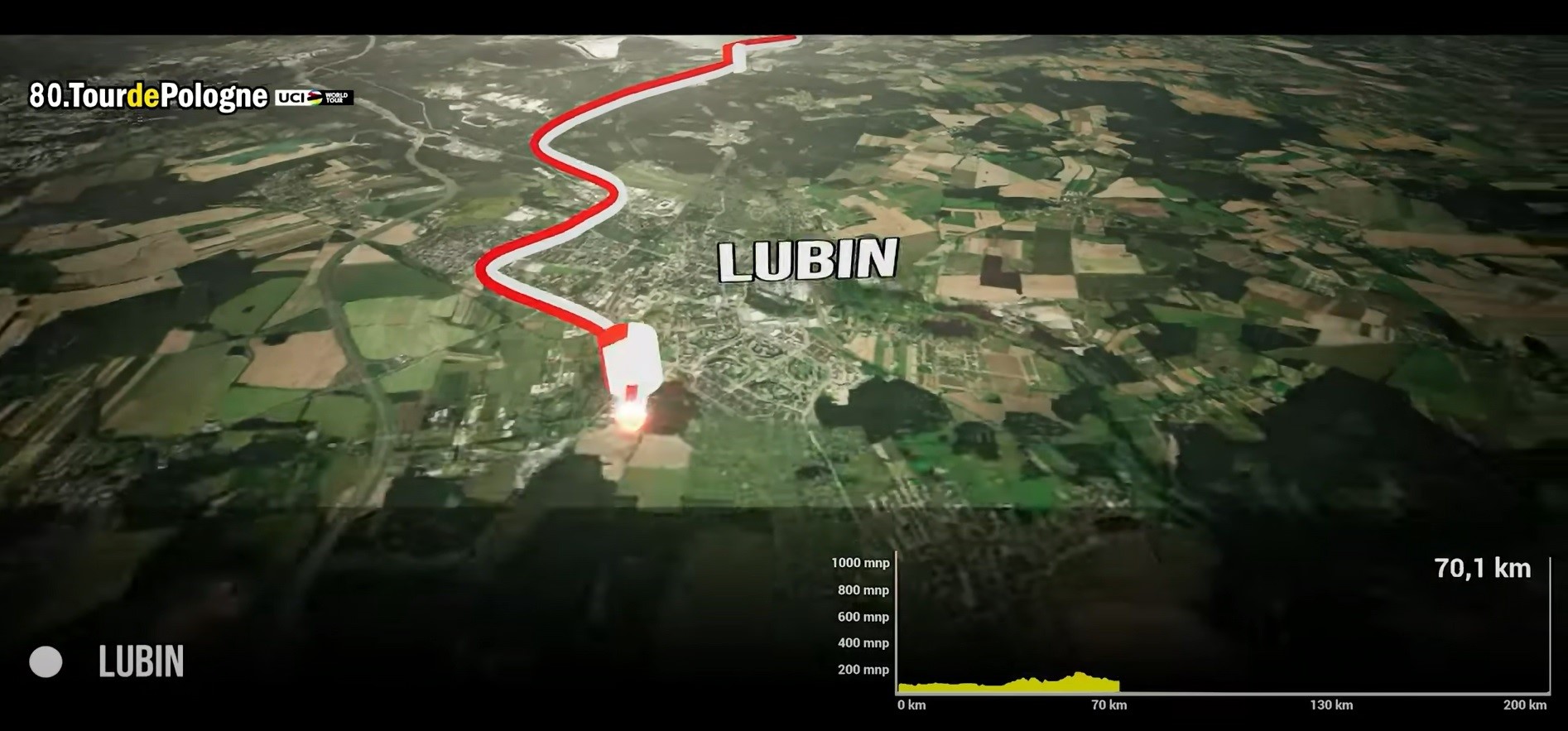 Tour de Pologne przejedzie przez Lubin