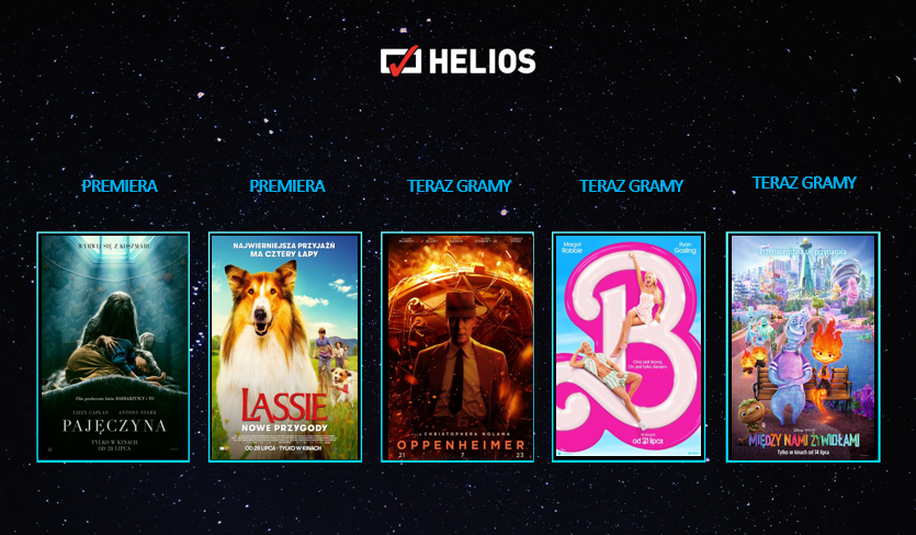 Filmowe lato w kinie Helios