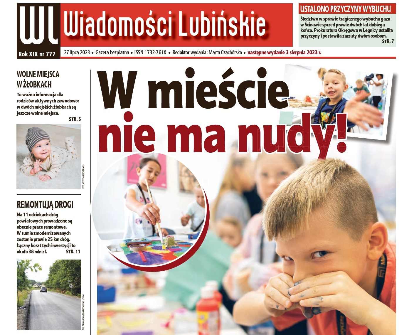 „Wiadomości Lubińskie” już jutro