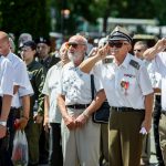 narodowy dzień ofiar ludobójstwa, rzeź wołyńska, kwiaty, pomnik, powiat lubiński, 2023 (12)