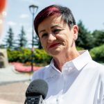 narodowy dzień ofiar ludobójstwa, rzeź wołyńska, kwiaty, pomnik, powiat lubiński, 2023 (42)