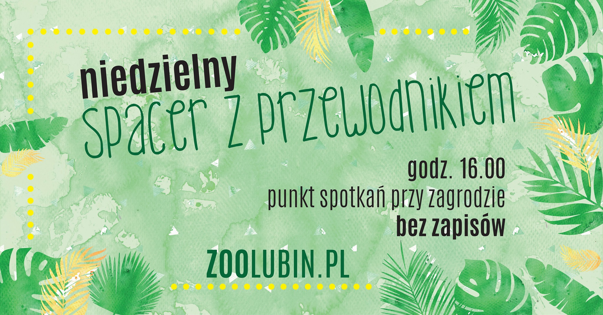 Zaproszenie na niedzielny spacer