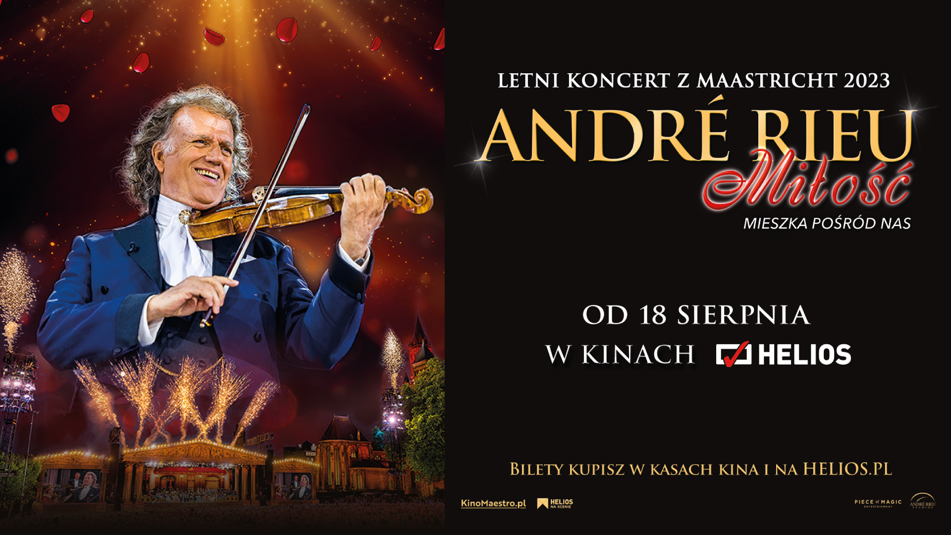 Letni koncert André Rieu w kinie