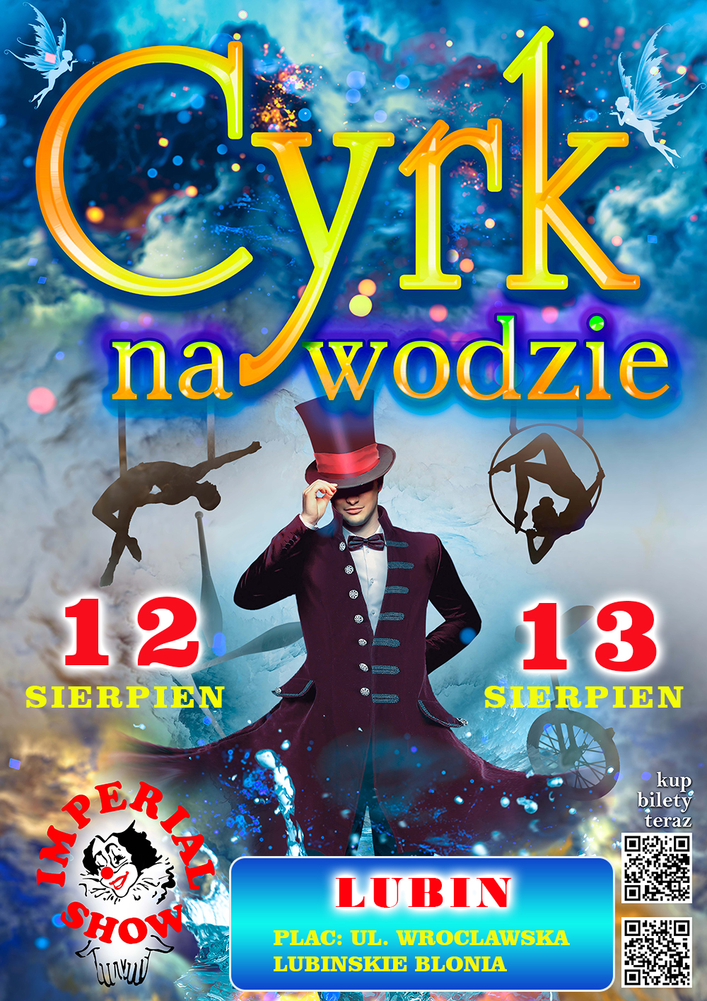 Cyrk na wodzie w Lubinie