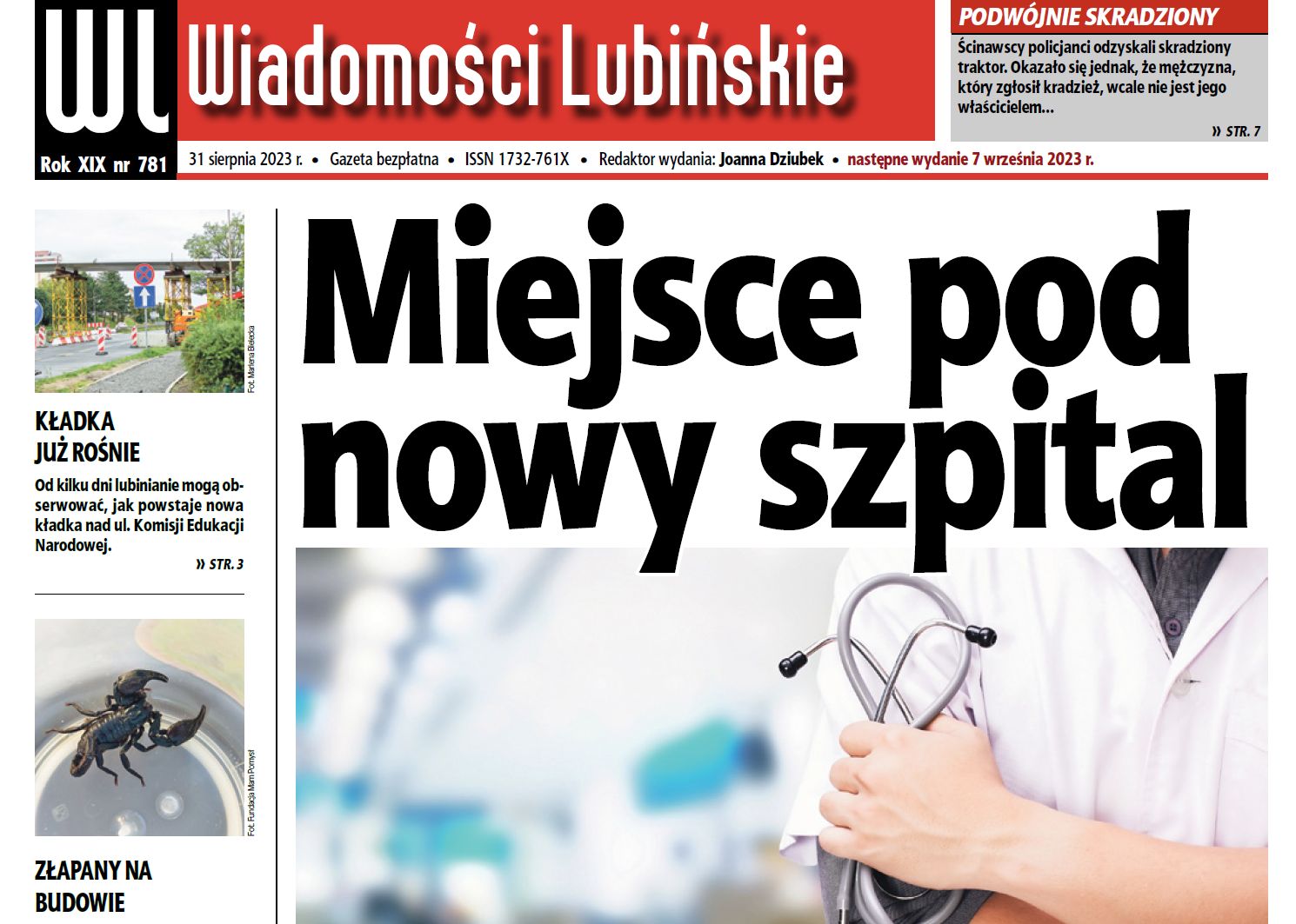 Jutro nowy numer „Wiadomości Lubińskich”