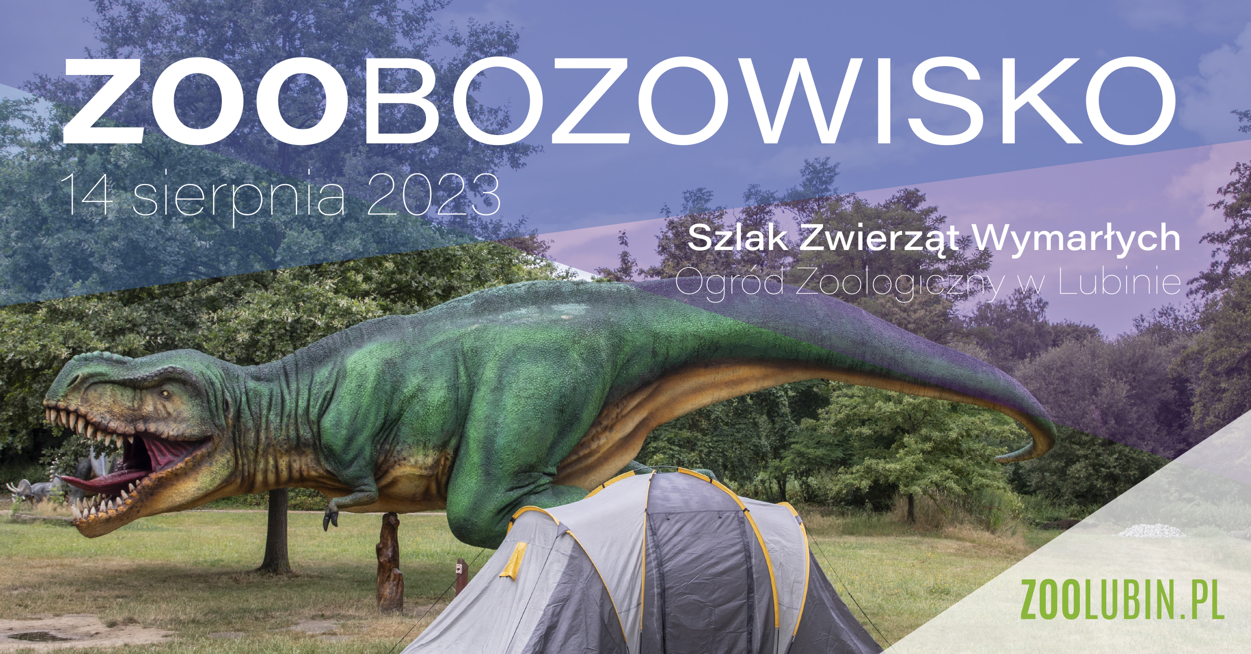 Zapraszają na nocowanie w zoo wśród dinozaurów