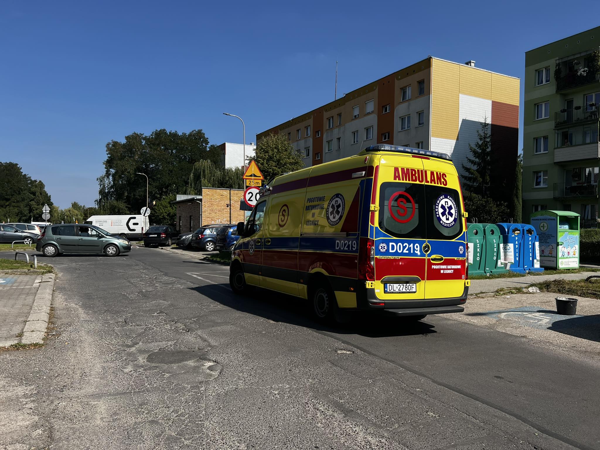 Potrącenie dziecka na osiedlowej ulicy