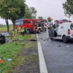 Gogołowice wypadek czołowy (4)