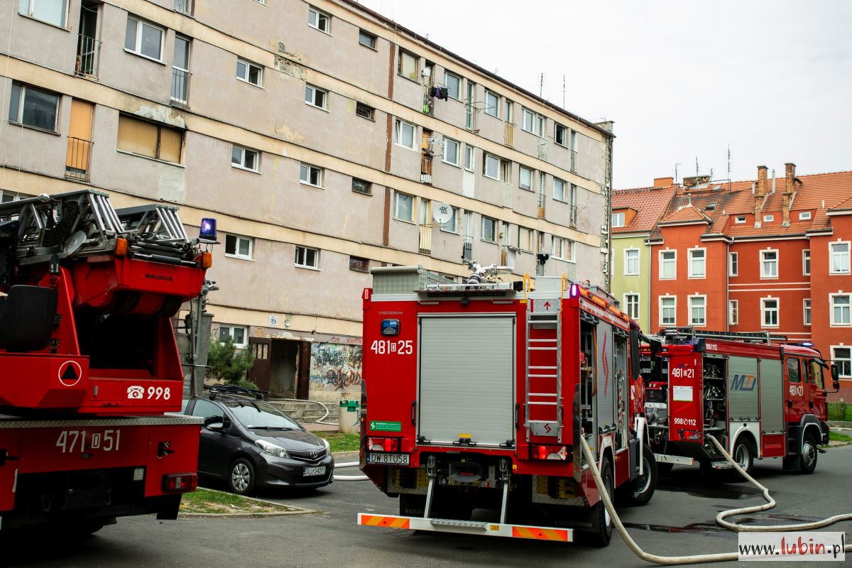 Błyskawiczna akcja strażaków na Drzymały