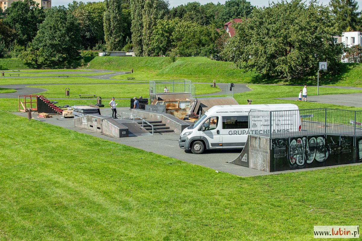 Skatepark w remoncie