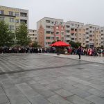 ślubowanie klas mundurowych w rynku, 19.10.2023 r. (416)