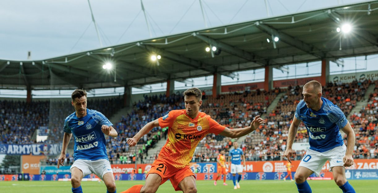 Piłkarz Zagłębia Lubin zagrał w meczu reprezentacji Polski U21