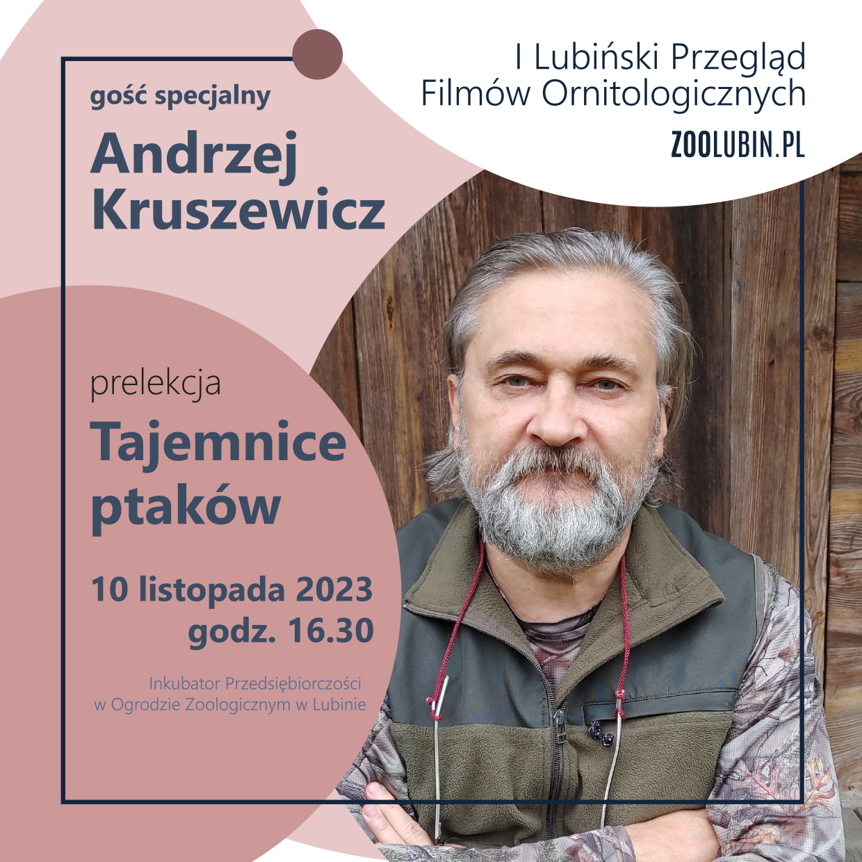 Kruszewicz w lubiński zoo opowie o tajemnicach ptaków