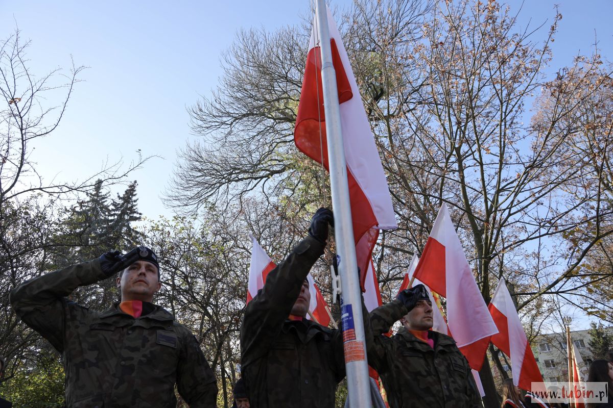 Lubin świętuje 105. rocznicę niepodległości Polski