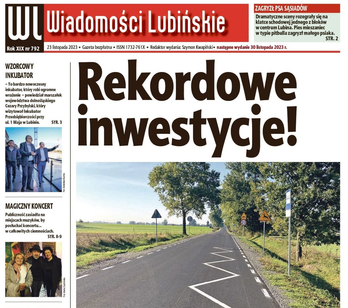 „Wiadomości Lubińskie” już jutro