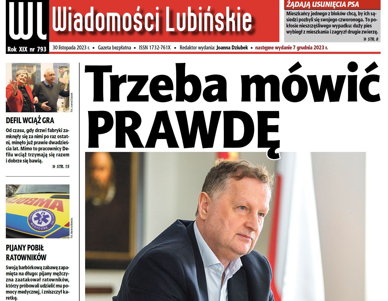 Czwartek z „Wiadomościami Lubińskimi”