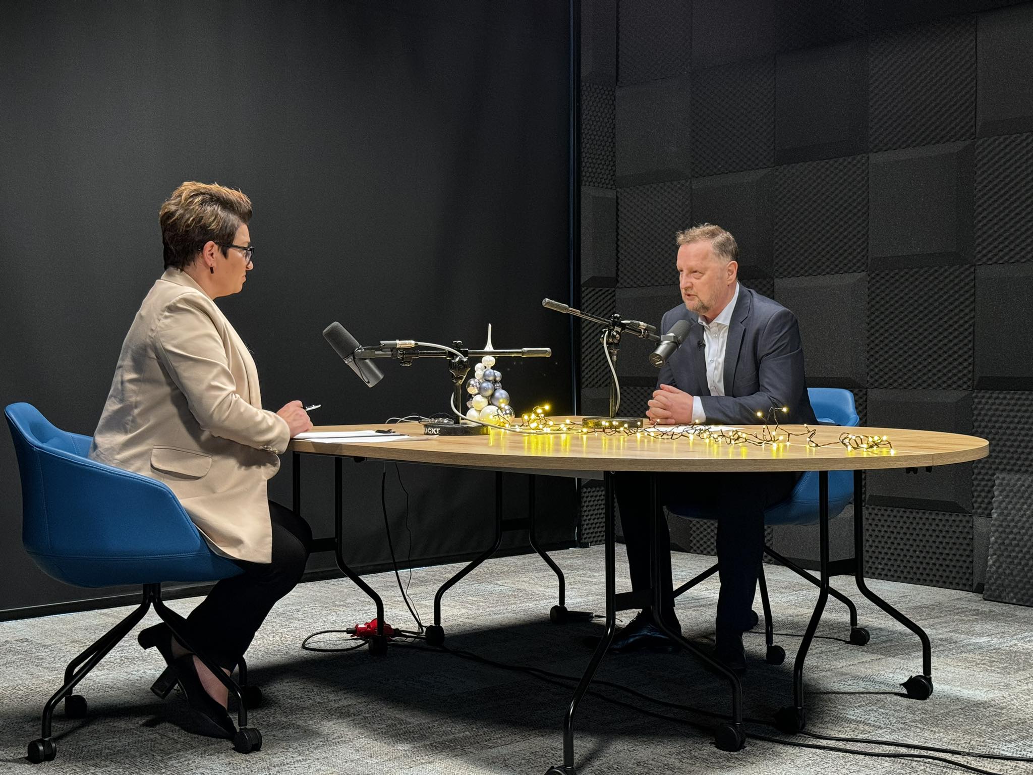 Pierwszy podcast z udziałem prezydenta