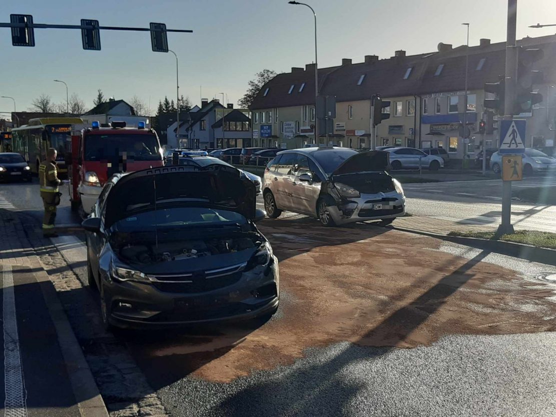 Kolizja na Jana Pawła II