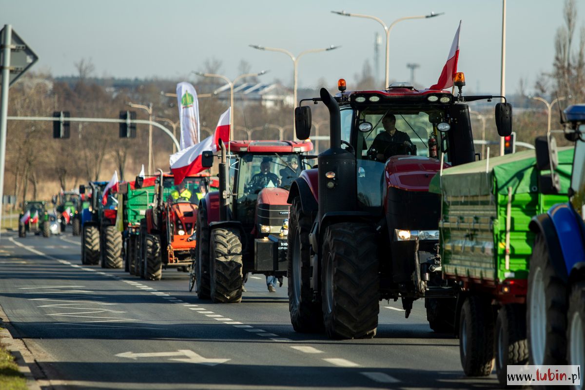 Rolnicy znów zablokują drogi w Lubinie
