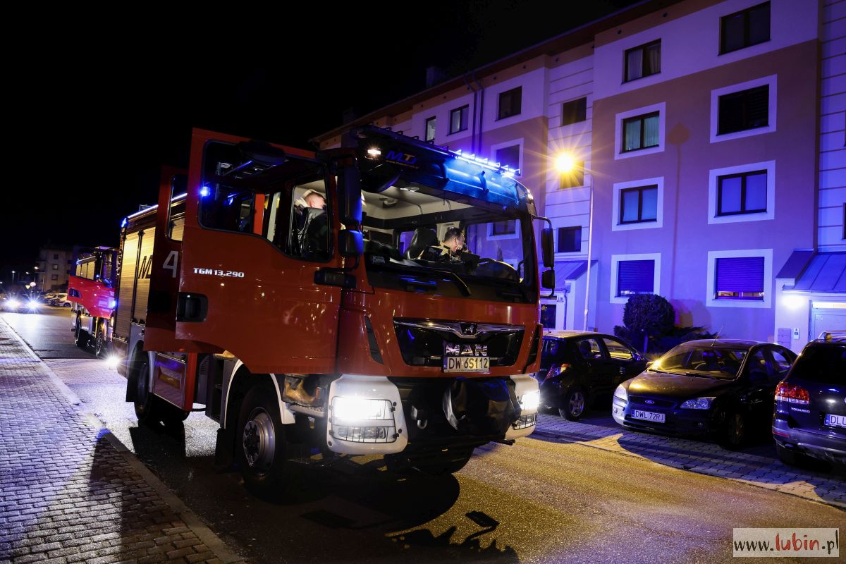 Wieczorny alarm na Zalesiu