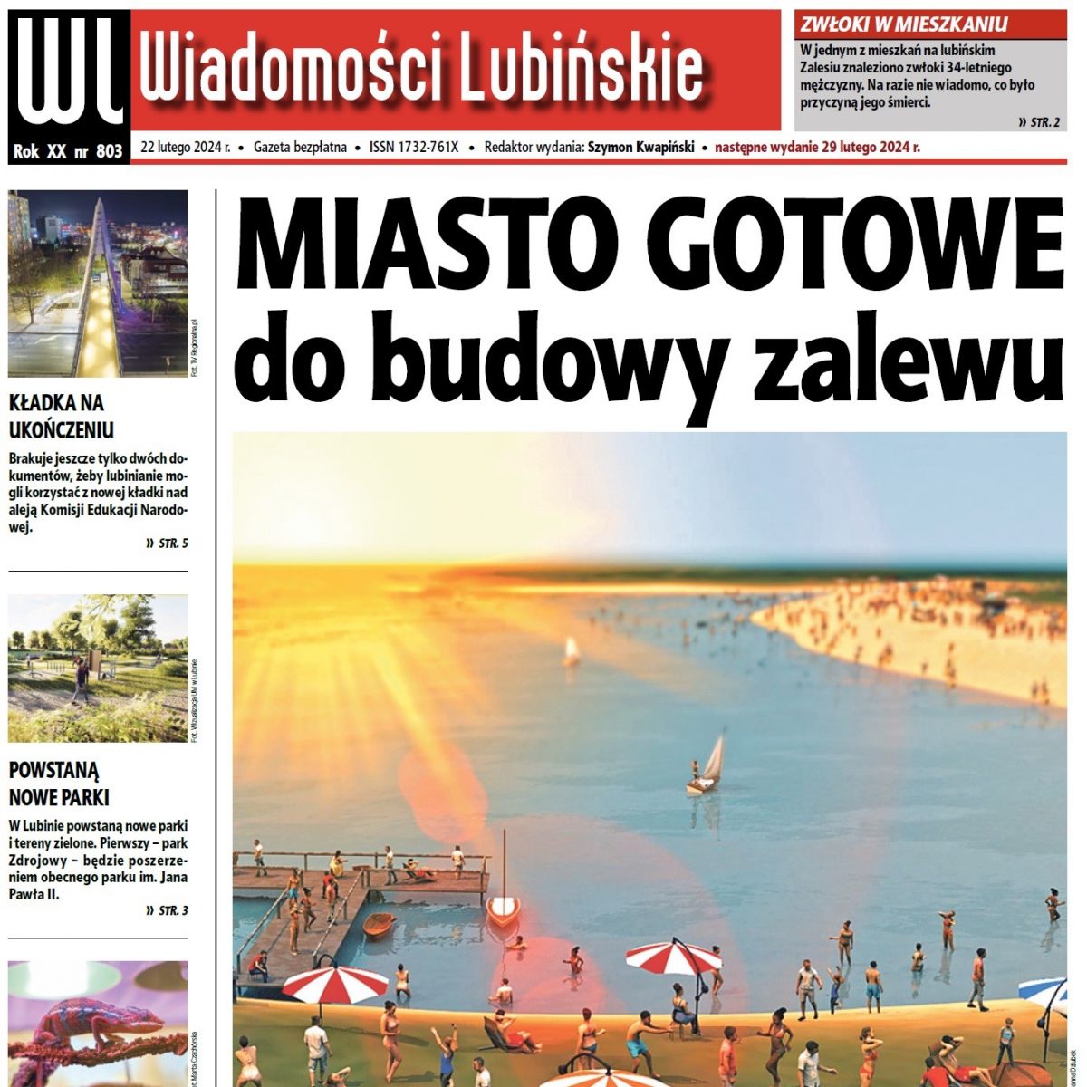 „Wiadomości Lubińskie” do wzięcia już jutro