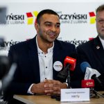 wybory, ogłoszenie startu, KWW, prezydent, Robert Raczyński, Dumni z Lubina, pierwsza konferencja, 2024 (15)