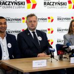 wybory, ogłoszenie startu, KWW, prezydent, Robert Raczyński, Dumni z Lubina, pierwsza konferencja, 2024 (2)