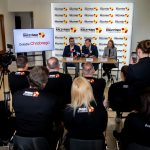 wybory, ogłoszenie startu, KWW, prezydent, Robert Raczyński, Dumni z Lubina, pierwsza konferencja, 2024 (20)