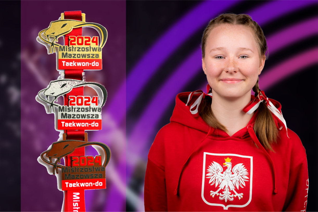 Zuzanna Turzyńska trzykrotną medalistką Mistrzostw Mazowsza