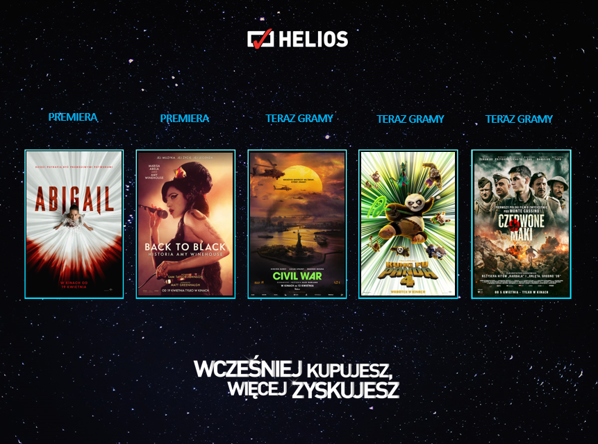 Filmowa wiosna w kinie Helios