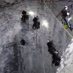 Ratownicy KGHM alpiniści Sierpol